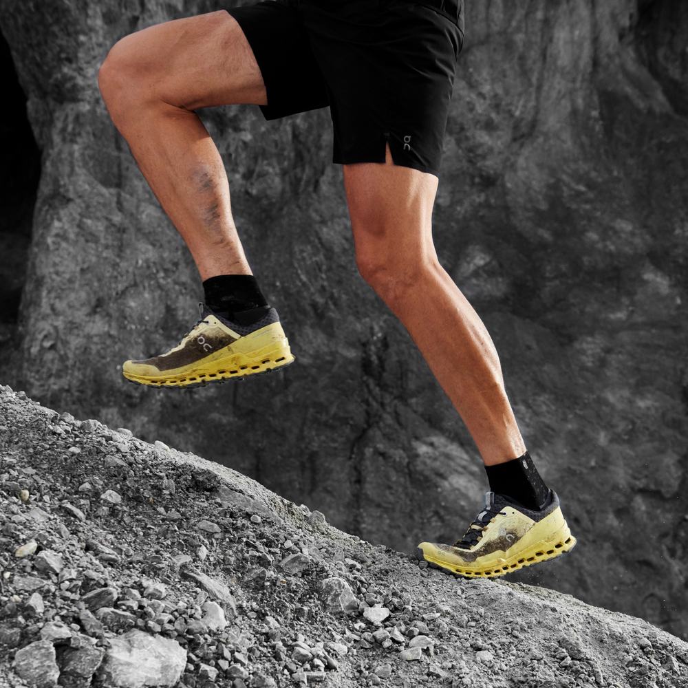 Tenis Para Trail Running On Cloudultra Hombre Verdes Claro | 89MSPZGUR