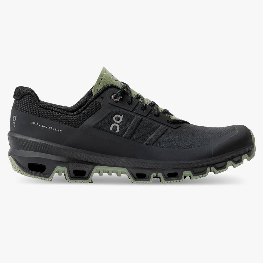 Tenis Para Trail Running On Cloudventure 3 Hombre Negros | 38OJHMCYT