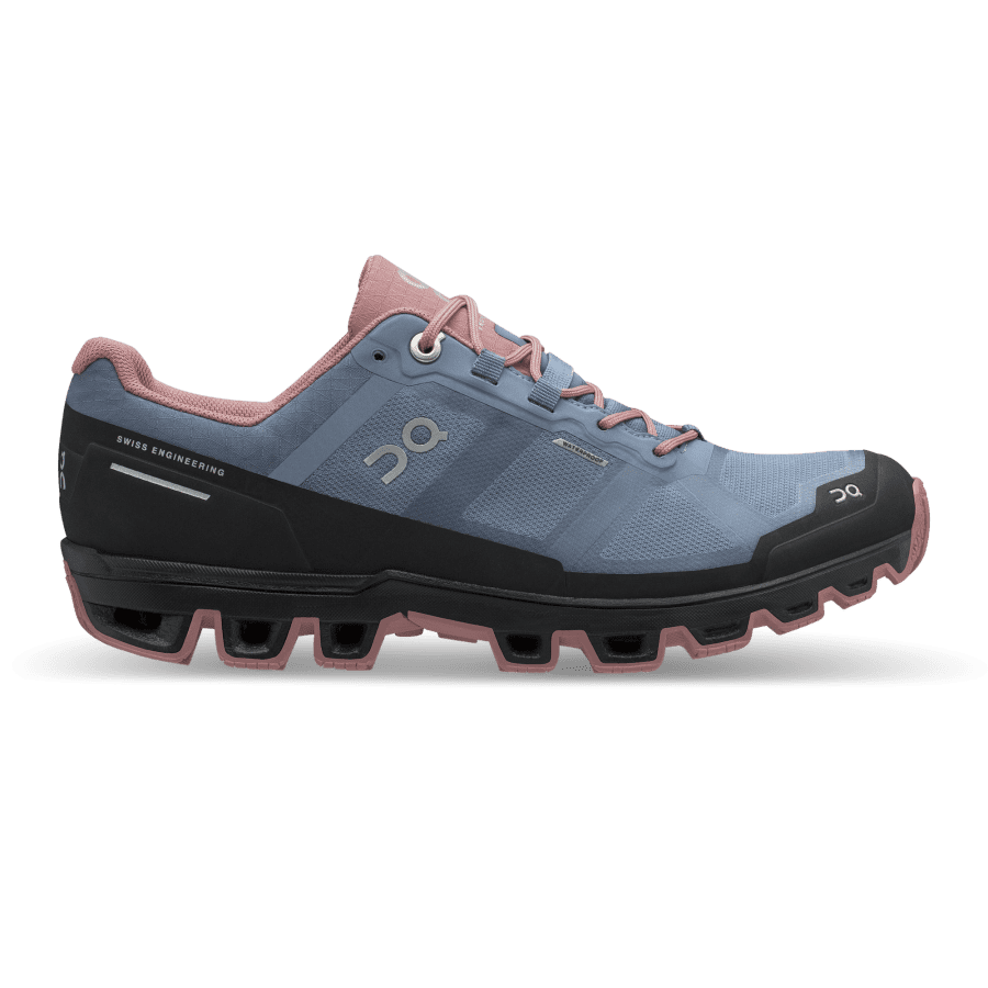 Tenis Para Trail Running On Cloudventure Impermeables 2 Mujer Azules Claro Negros | 42UAKYXSV