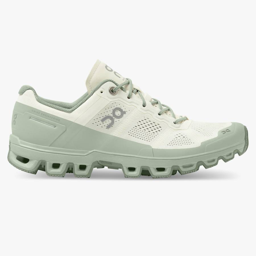 Tenis Para Trail Running On Cloudventure 2 Mujer Blancos | 57NJIACUS