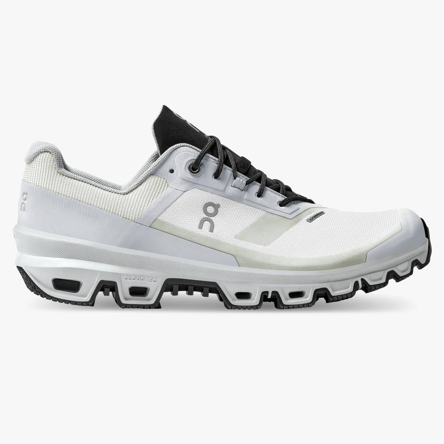 Tenis Para Trail Running On Cloudventure Impermeables 3 Hombre Blancos Negros | 63QTNFUWE