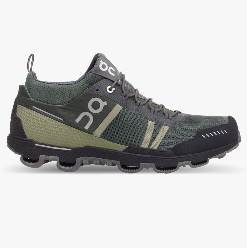 Tenis Senderismo On Cloudventure Midtop Hombre Verdes Oscuro Grises | 62XZHSBLV